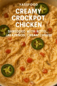 Creamy Slow Cooker Tex-Mex Chicken