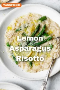 Lemon Asparagus Risotto